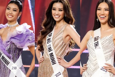 Chung kết Hoa hậu Hoàn vũ Việt Nam 2019: Top 3 thi ứng xử