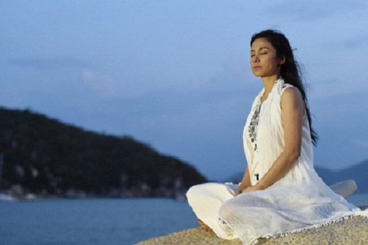 ngồi thiền giảm stress
