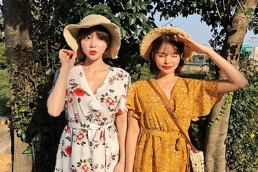 "Váy quấn" - Mẫu váy được lăng-xê xinh bất chấp trong mùa hè năm nay.