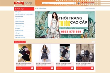 Shop thời trang Dzung