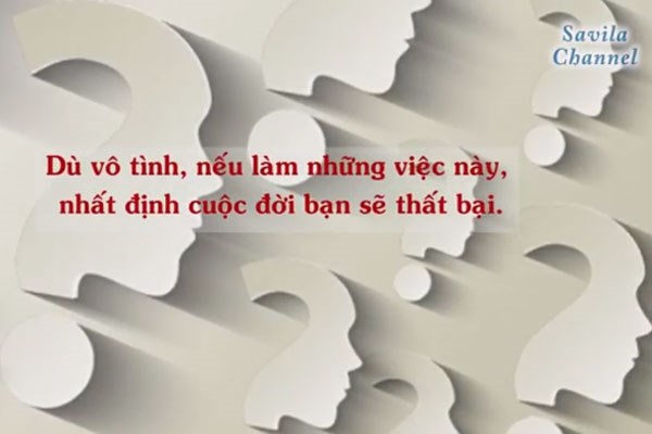 Kỹ năng mềm: Những điều nhỏ dẫn bạn đến thất bại - P1