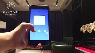 Trải nghiệm hệ thống rèm thông minh của Wesmart