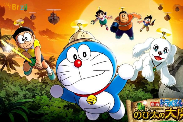 Doraemon Và Nobita Thám Hiểm Vùng Đất Mới.