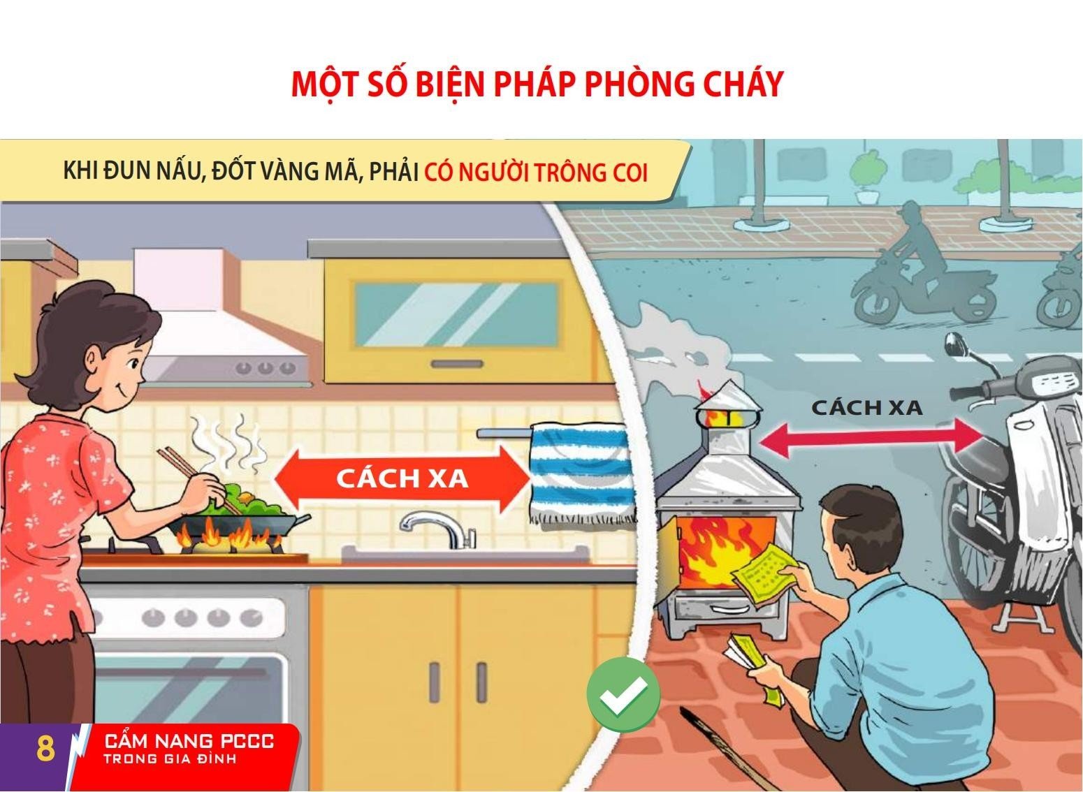 Cẩm nang Phòng cháy, chữa cháy và thoát nạn trong gia đình mà bạn nên biết